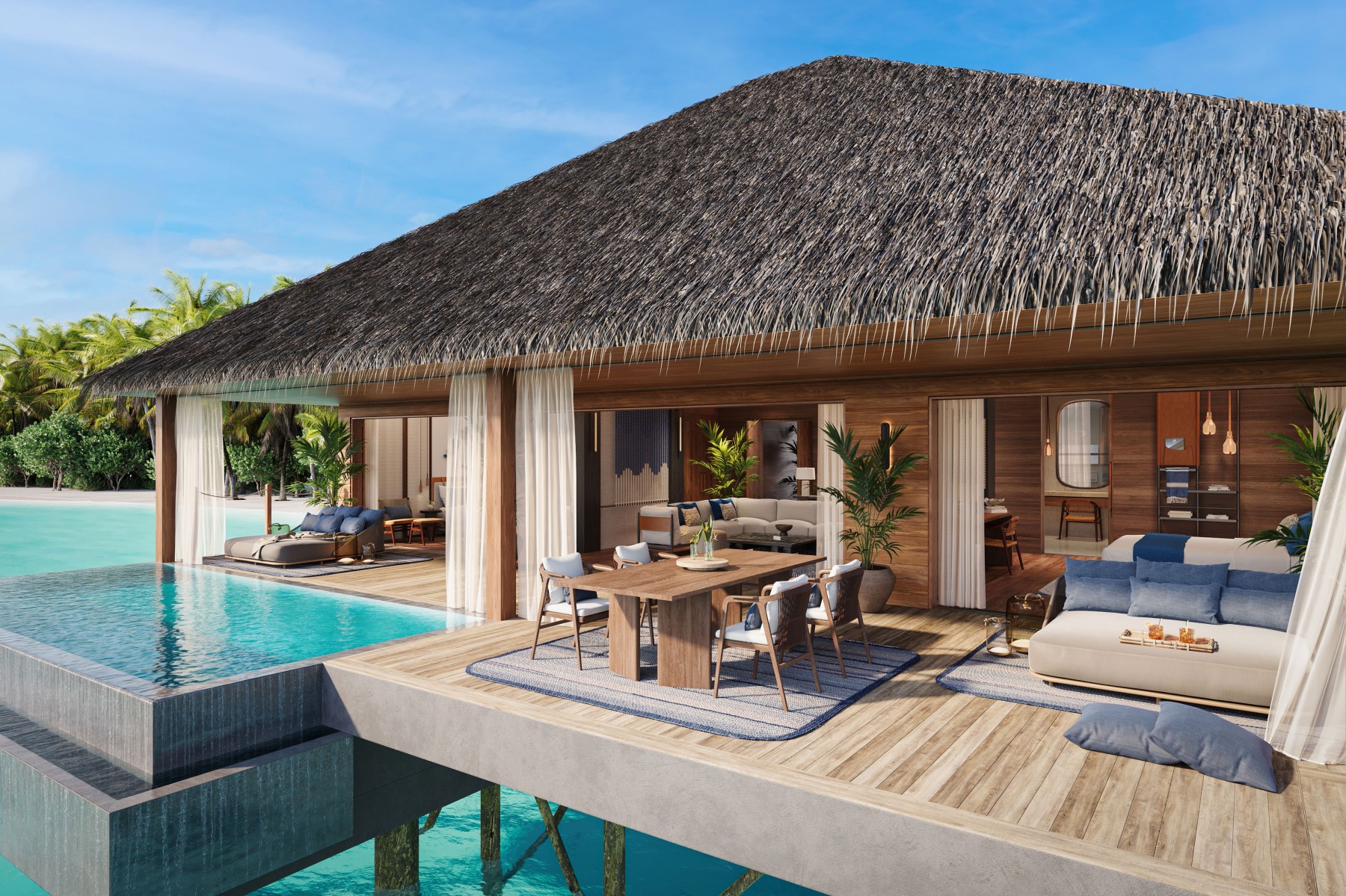 2-Bedroom Water Suite with Pool